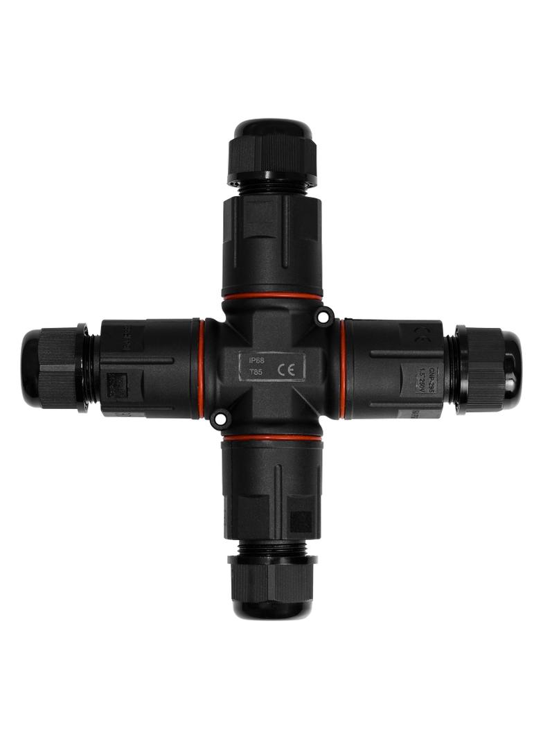 SZPN 295X-4T złaczka kablowa 5x1,5 czwórnik czarna 39.2954 OPATÓWEK