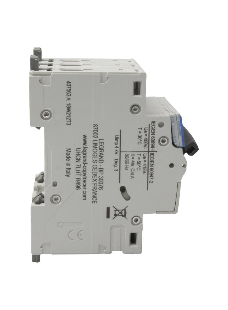 WYŁĄCZNIK NADPRĄDOWY S 303 3P B 25A 6000A SERII DX3, Legrand