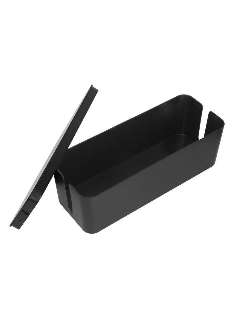 Organizer do kabli - cable box L, czarny CB-1/B ORNO