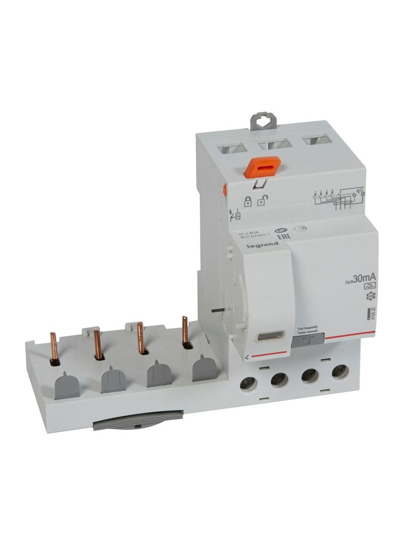 BLOK RÓŻNICOWOPRĄDOWY PR 304 4P 40A 30MA TYP A SERII DX3, Legrand
