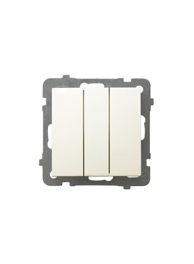 AS Łącznik potrójny - kolor ecru