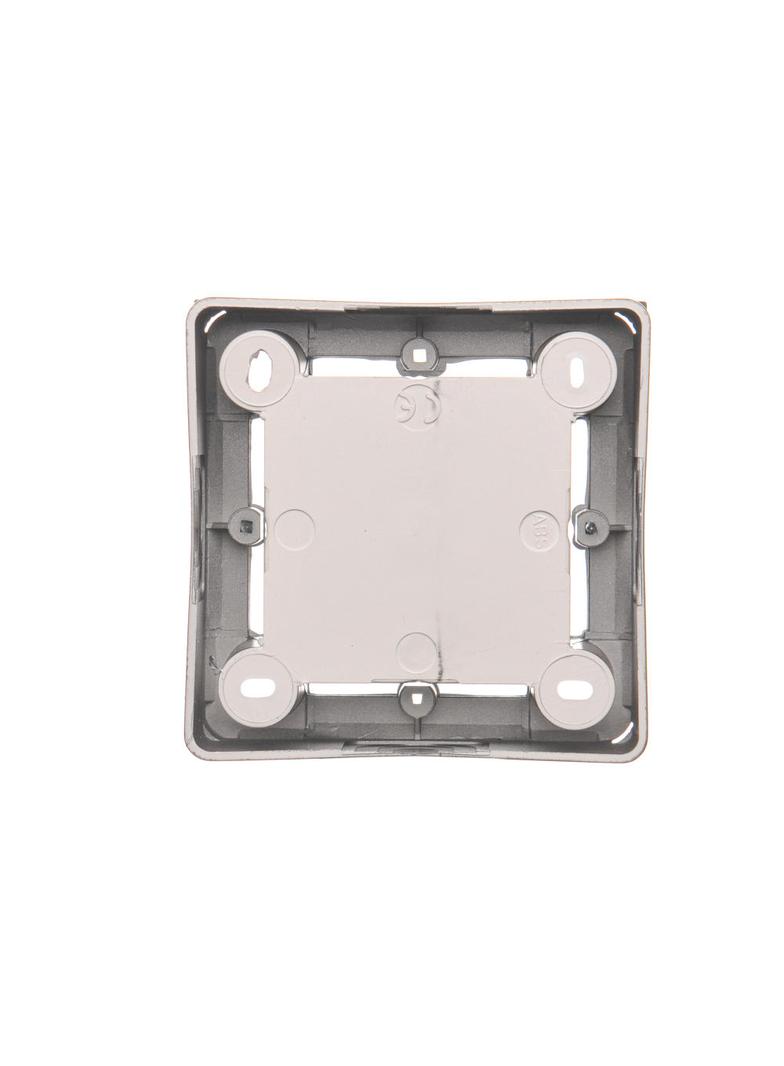 puszki instal. Puszka natynkowa płytka (31mm) pojedyncza stal inox MPN1/21 KONTAKT