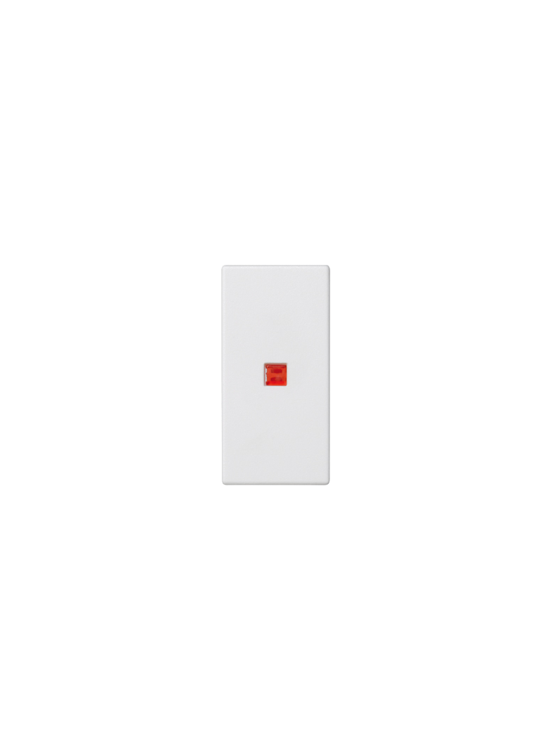 Simon Connect Klawisz 45x225 łącznika uniwersalnego z podświetleniem czysta biel