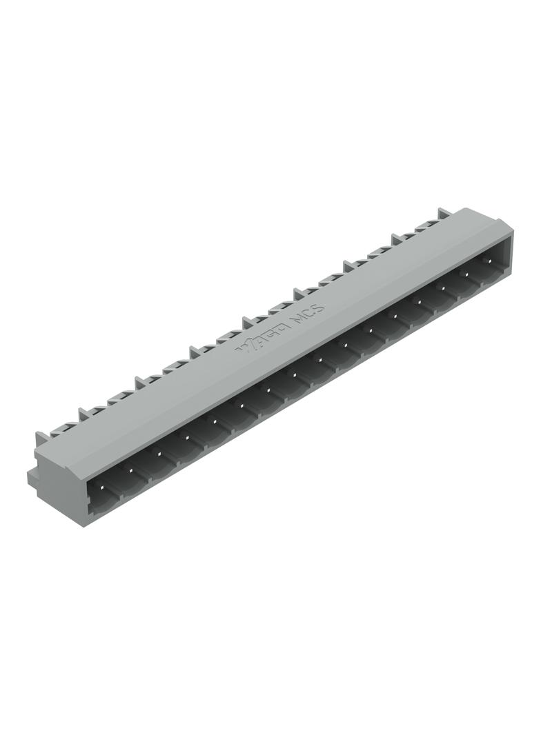 MCS-MIDI Classic wtyk 16-bieg. czarny raster 5 mm /50szt./ WAGO