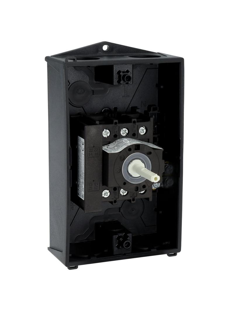 Łącznik krzywkowy 0-1 3P 25A 1Z 1R w obudowie IP65 P1-25/I2-SI/HI11 207310 EATON