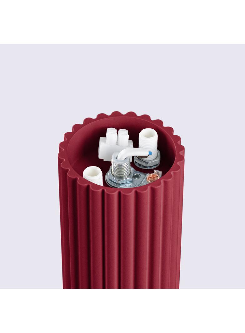 Plafon HALO burgund IP44