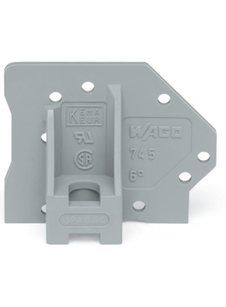 ścianka końcowa szara