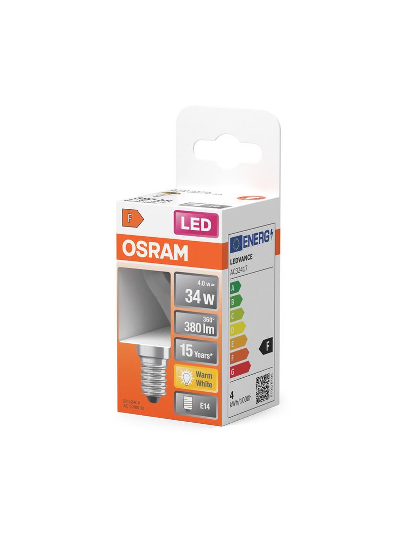 Lampa LED STAR CL P Filament szkło przezroczyste Mirror Gold 37 non-dim 4W 827 E14