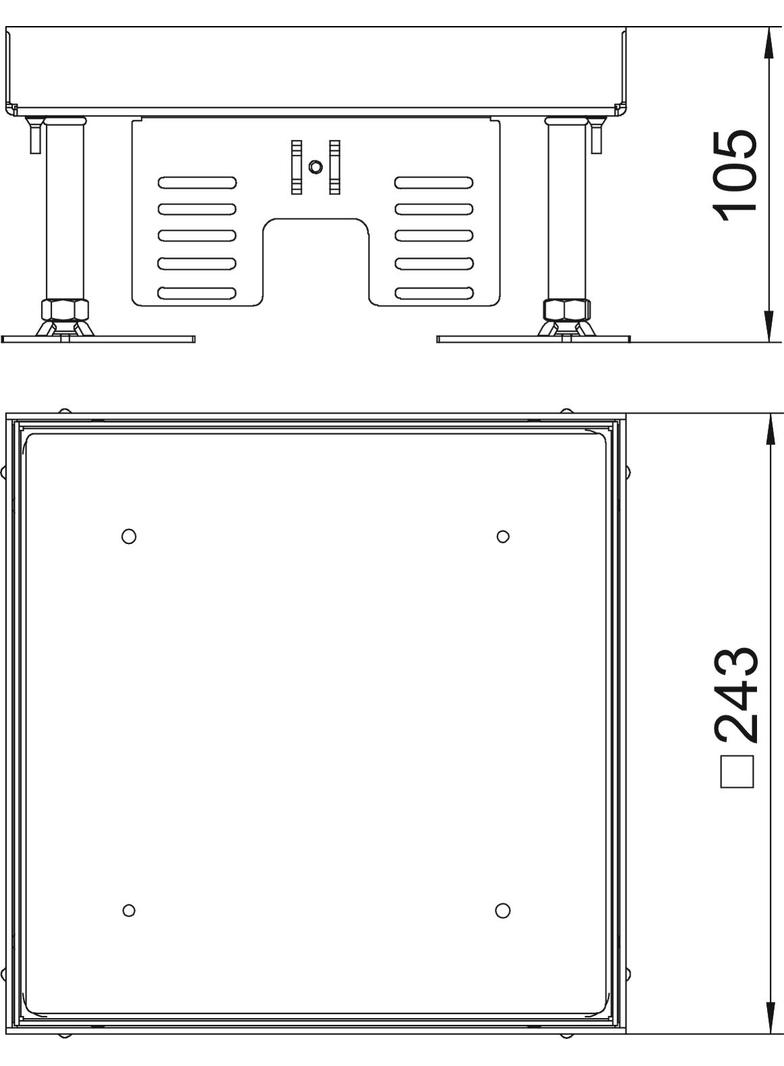 RKN2 9 VMSL1N 21, Prostokątna kaseta SL, rewizyjna