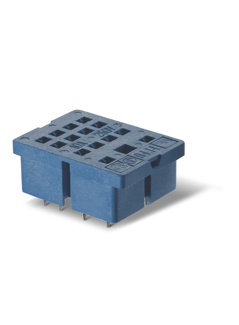 Gniazdo do przekaźników serii 55.32; 55.34; PCB