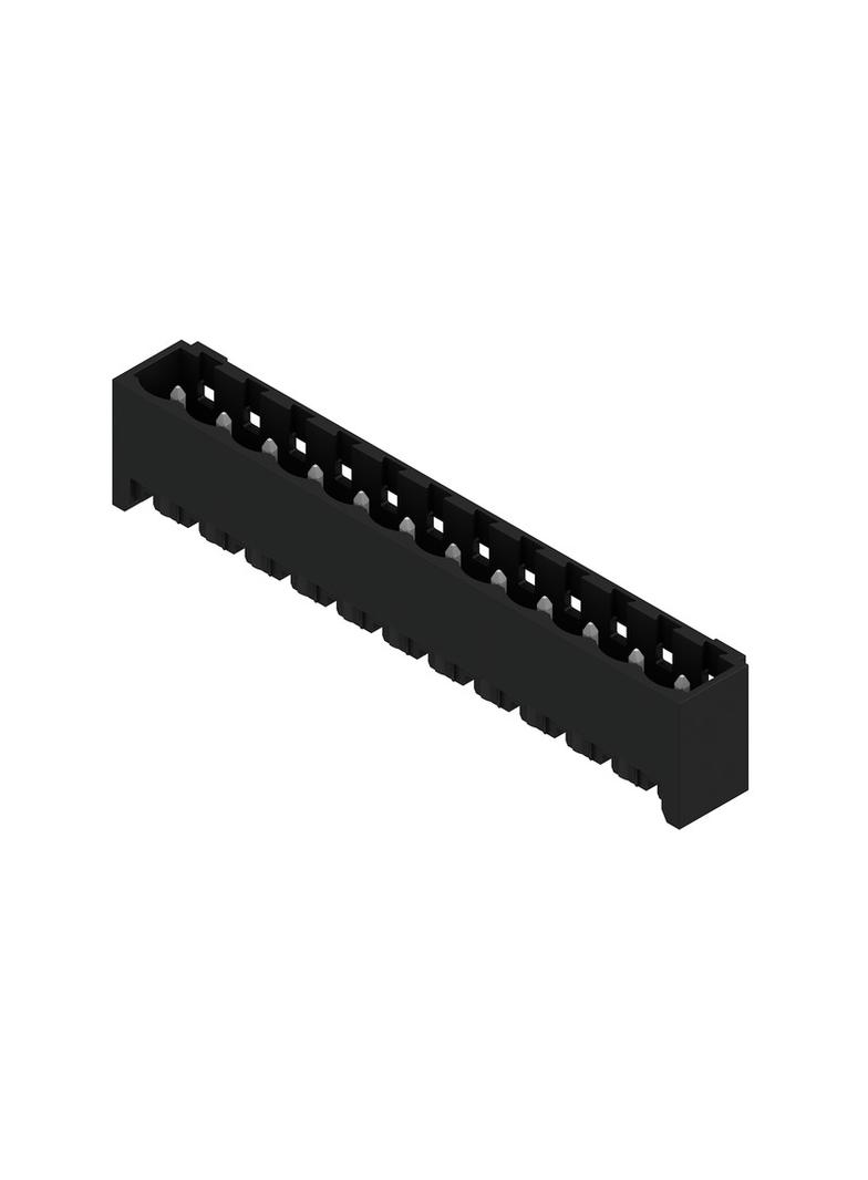 SL-SMT 5.08HC/12/180G 1.5SN BK BX Wtyki PCB (złącza płyty), 5.08 mm, Liczba biegunów: 12, kąt odejścia: 180° /50szt./ 1776022001 WEIDMÜLLER