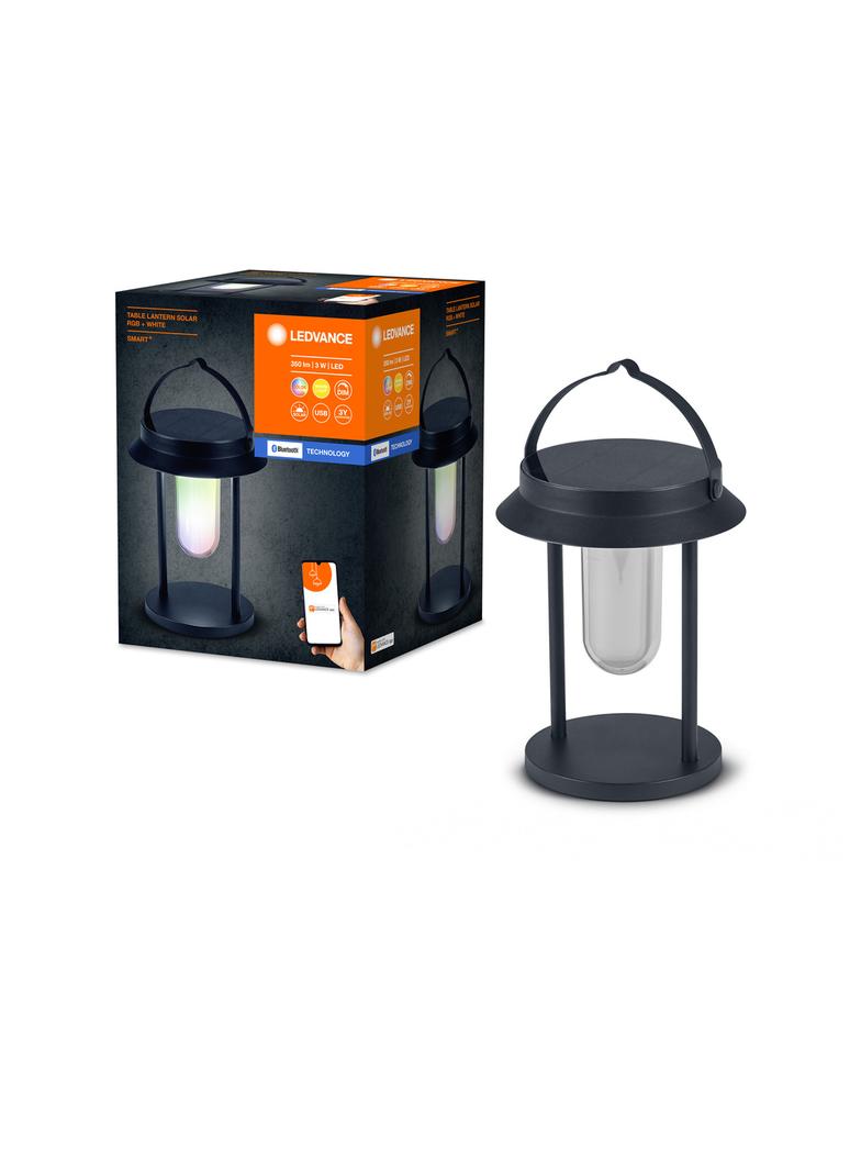 Oprawa SMART OUTD BT TABLELANTERN SOLRGBW LEDV
