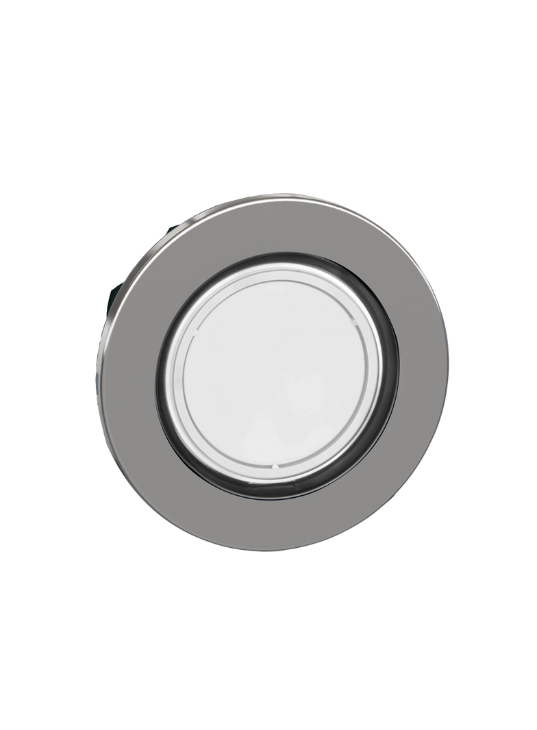 Płaski Biały Wskaź.Świetlny Główka Led ZB4FVCUST01