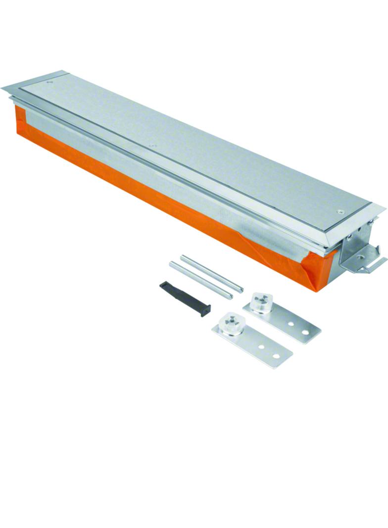 tehalit.BK Końcówka kanału wanna stalowa BKW 600x(60-100)mm stal BKWE600060 HAGER