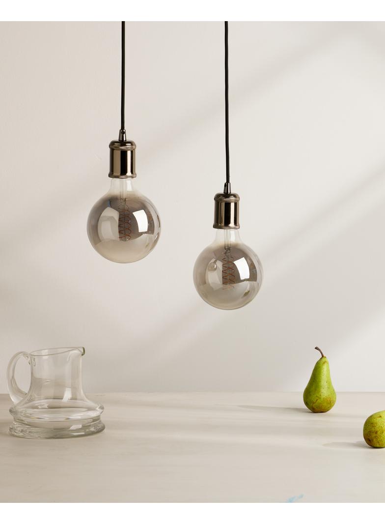 Lampa LED Vintage 1906 SMOKE 125 dim 7,8W/818 szkło przezroczyste E27