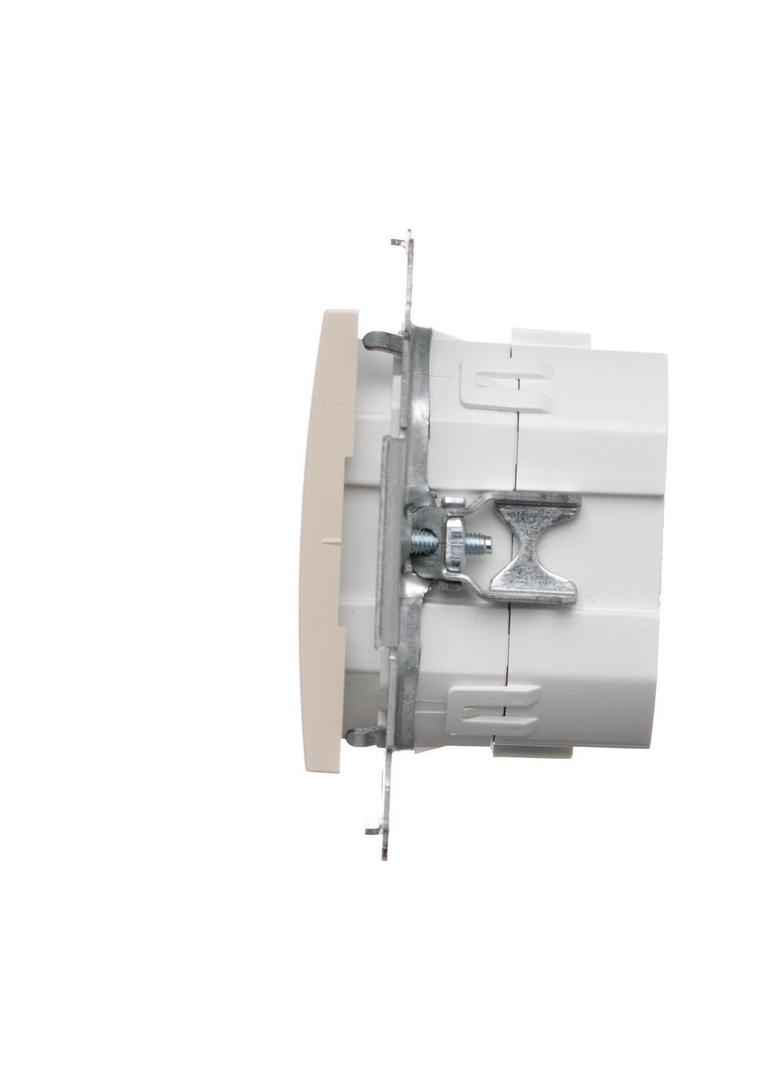 Simon 54 Elektroniczny łącznik/przycisk 4-krotny do sterowania 4 obwodami kremowy