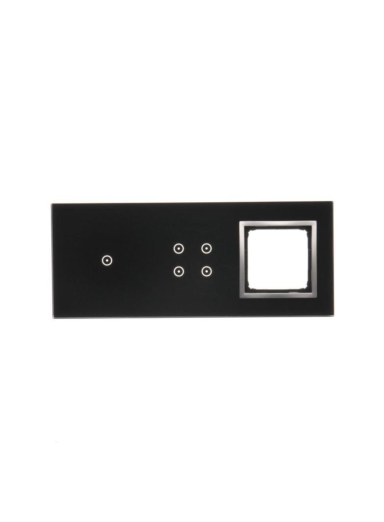 Simon 54 Touch Panel dotykowy S54 Touch 3 moduły 1 pole dotykowe + 4 pola dotykowe + 1 otwór na osprzęt S54 księżycowa lawa DSTR3140/74 KONTAKT