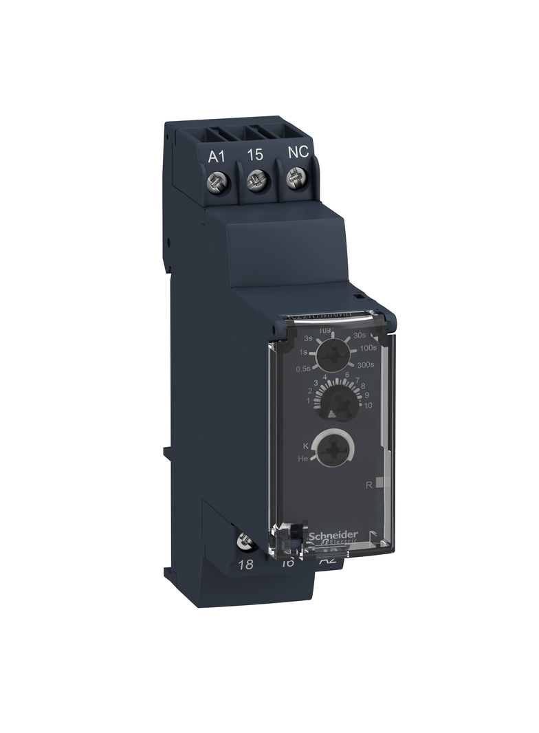 Zelio Time Przekaźnik czasowy wielofunkcyjny 24 240V AC/DC 0.05s/ 300h styk 1C/O 8A RE22R1MKMR Schneider