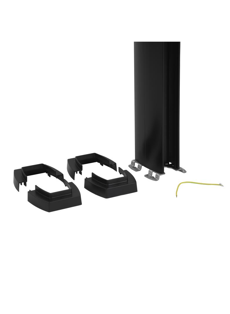 Kolumna 2-komorowa 2,7m, czarna, Legrand