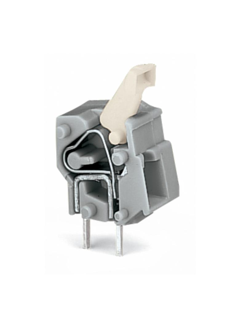 złączka do płytek drukowanych ciemnoszara raster 7,5/7,62 mm