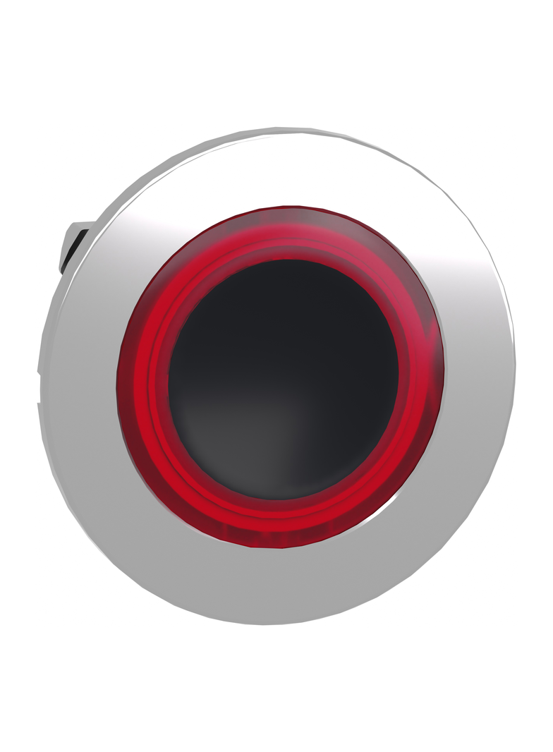 Harmony XB4 Główka przycisku podświetlanego kryty czerwony ZB4F zintegrowany LED z podświetlanym pie