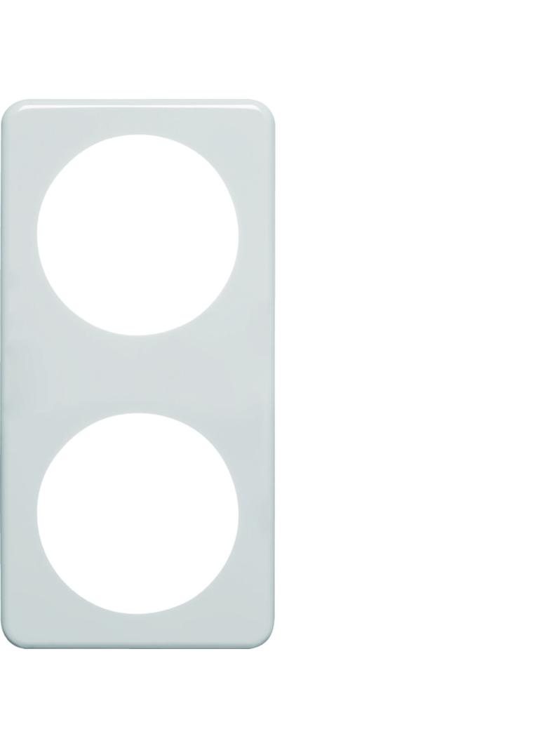 Integro Ramka 2-krotna, biały, połysk 9182619 HAGER