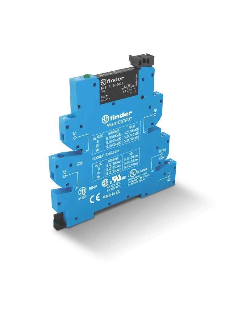 Przekaźnik interfejsowy SSR 1 Z; 6A; ster. 230…240V AC; wyjście 1,5…33V DC, 39.20.8.230.9024