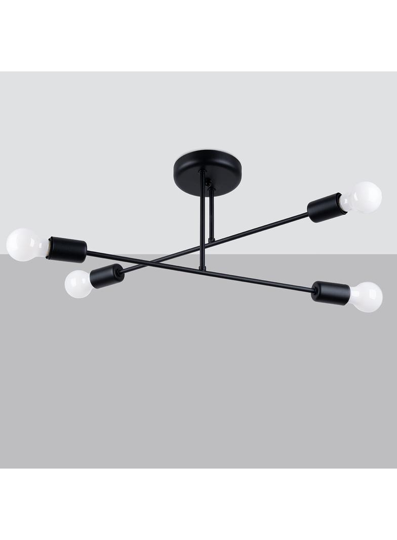 Żyrandol NORAH 4 czarny