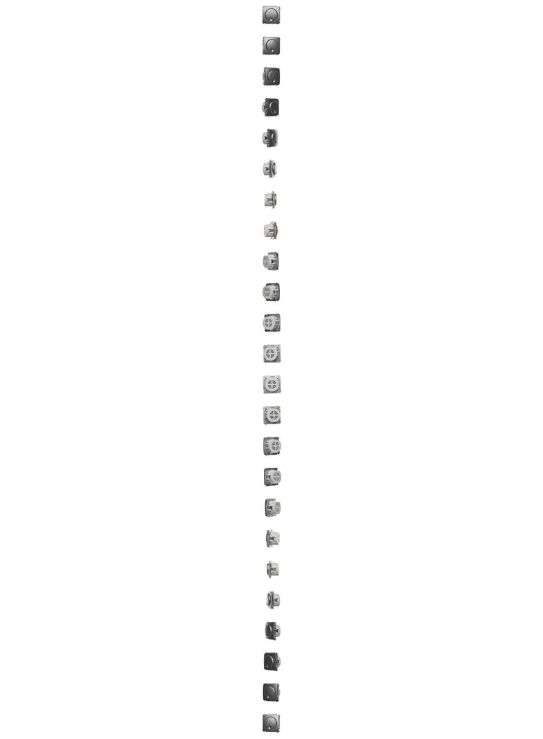 Simon Basic Regulator 1–10 V . Do załączania i regulacji źrodeł światła z zasilaczami sterowanymi 1–10 V stal inox BMS9V.01/21 KONTAKT