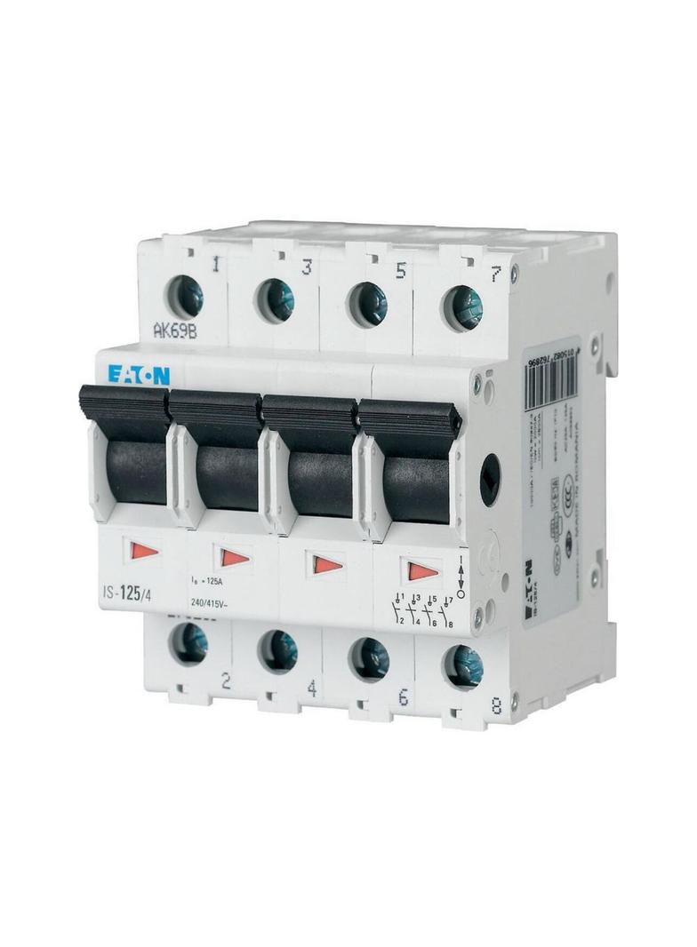 IS-125/4 Rozłącznik główny izolacyjny modułowy 4P 125A 276289 EATON