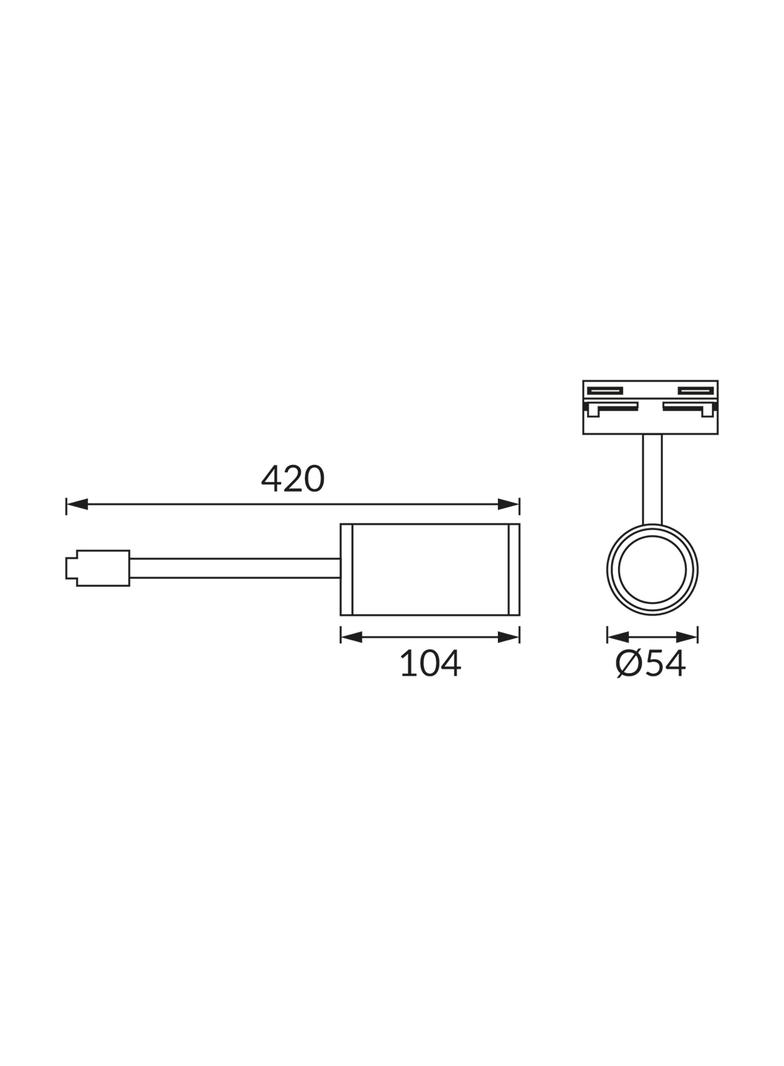 MEGAN TRA 42 GU10 BLACK