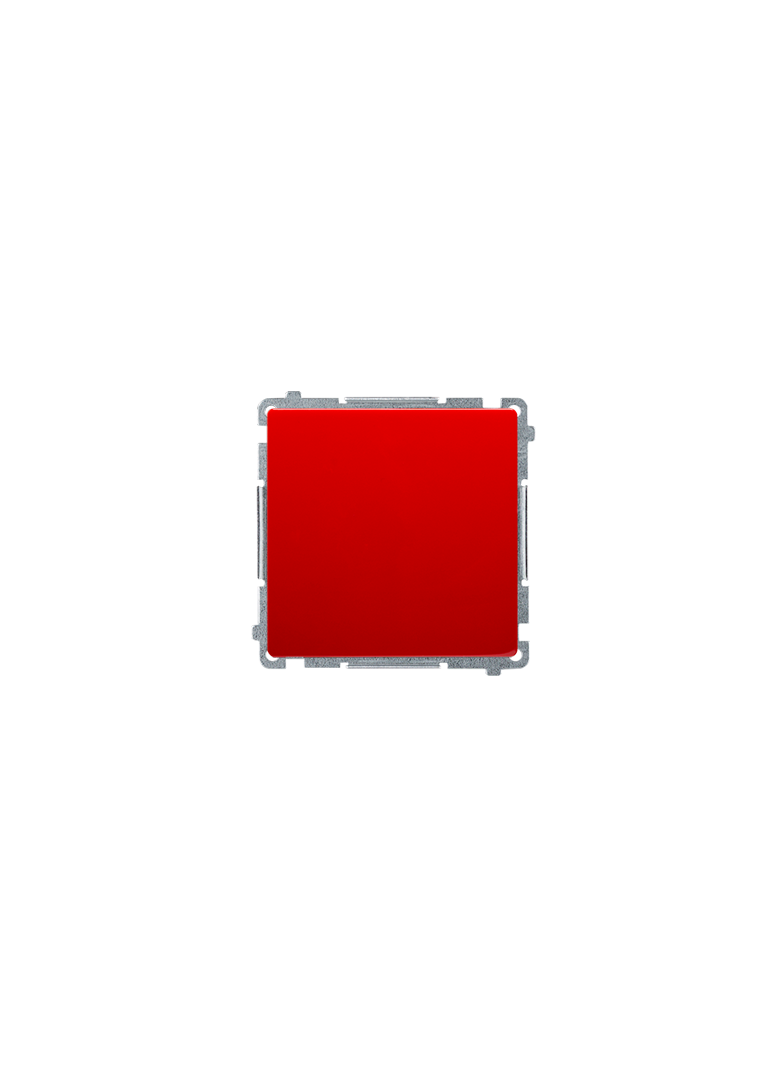 Simon Basic Łącznik schodowy 10A 250V szybkozłączka czerwony BMW6.01/X/22 KONTAKT