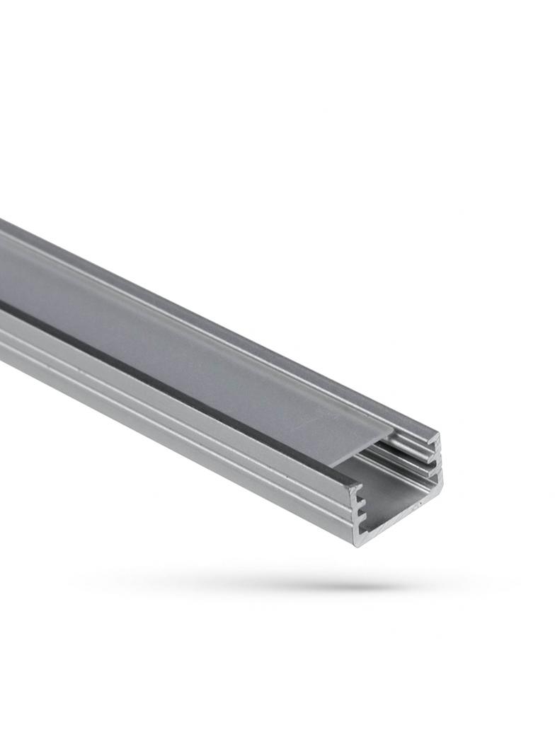 Profil Aluminiowy WOJSLIM z osłoną mleczną 2mb