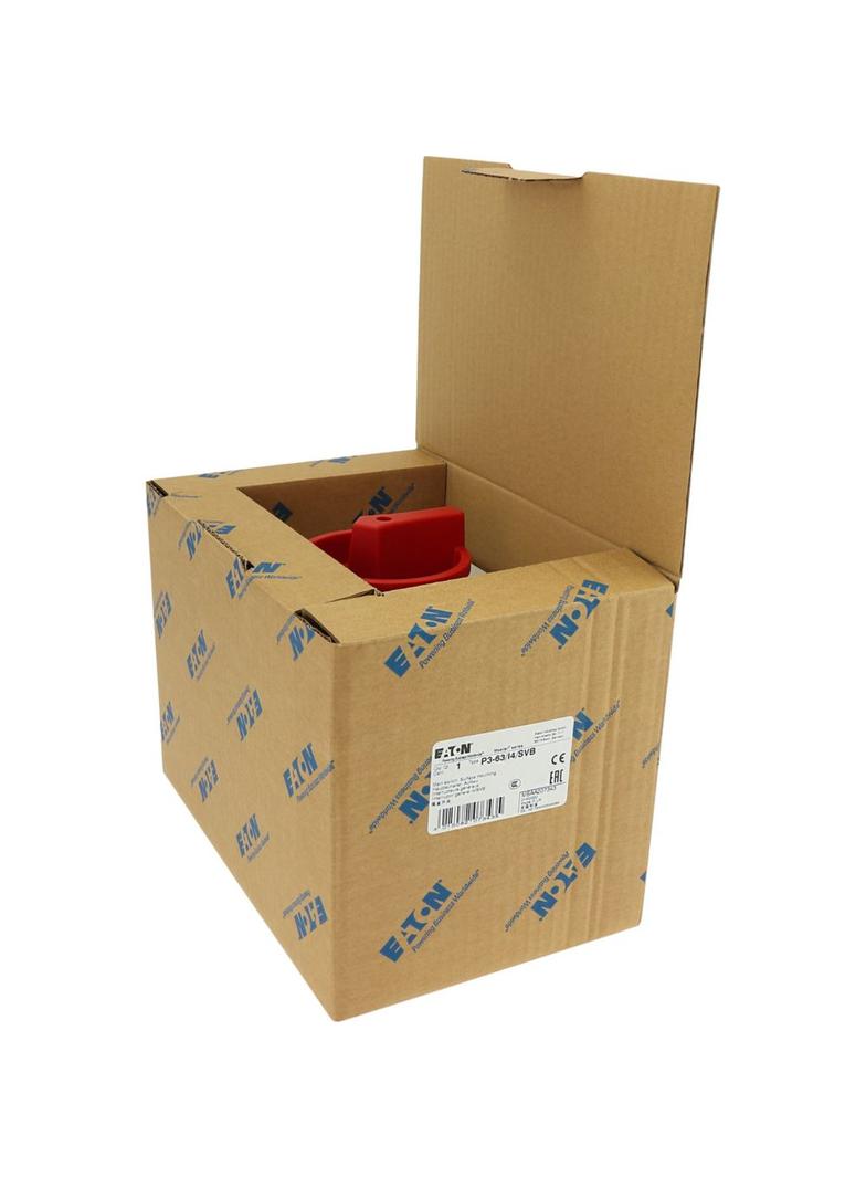 Łącznik krzywkowy 0-1 3P 63A w obudowie IP65 P3-63/I4/SVB 207343 EATON