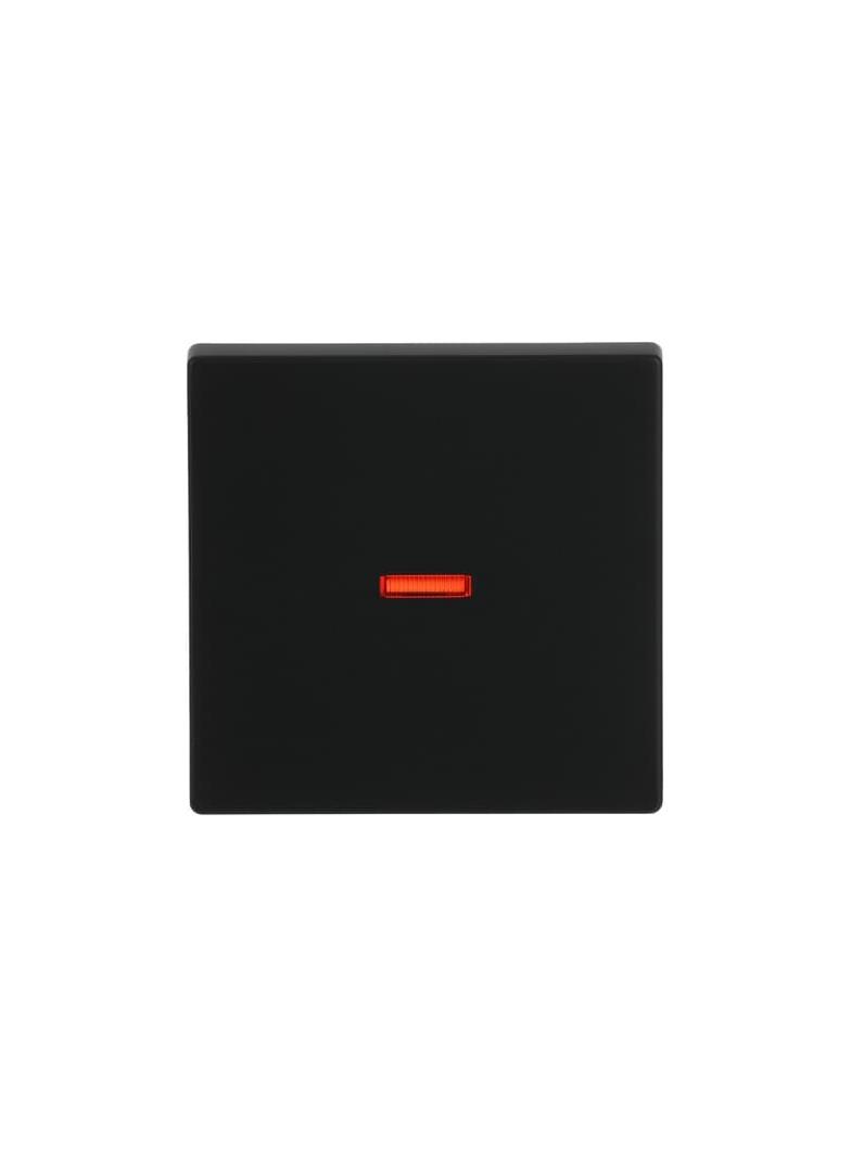 FUTURE Klawisz z czerwonym okienkiem czarny matowy