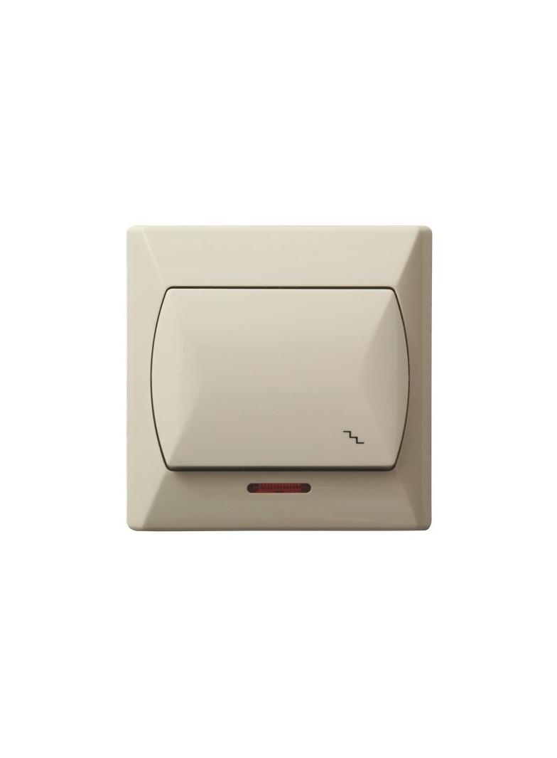 AKCENT Łącznik schodowy z podświetleniem pomarańczowym - kolor beżowy