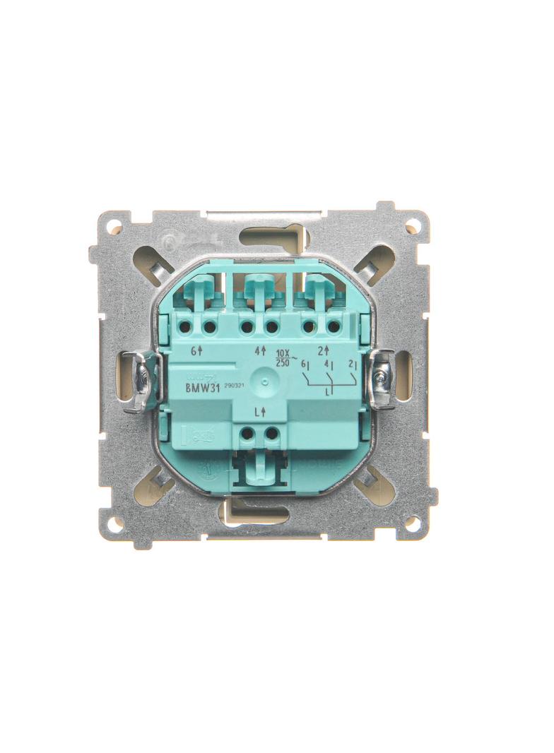 Simon Basic Łącznik potrójny 10A szybkozłączka beż