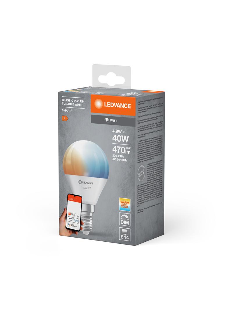 Lampa LED SMARTWIFI P40 4,9W/827230VTWFRE144X1 LEDV