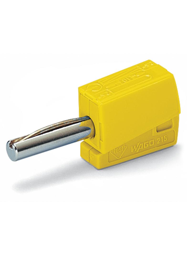 wtyk bananowy żółty