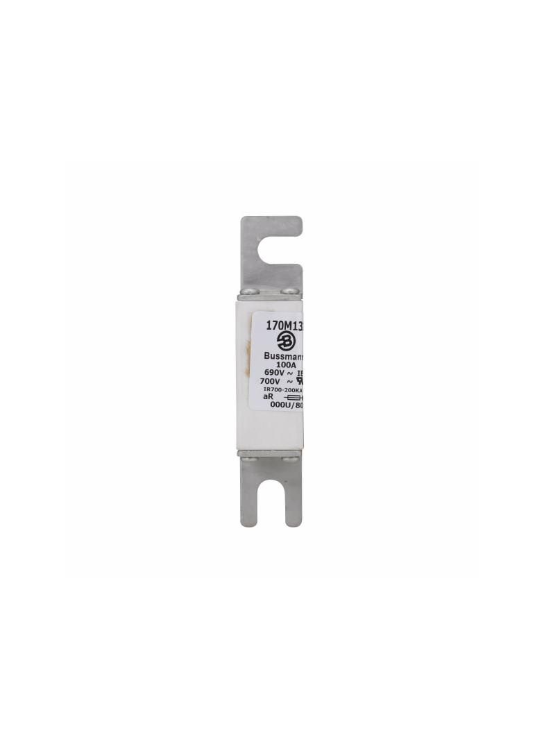 100A 690V IEC aR 000U/80 SQUAREBODY FUSE Wkładka szybka 100A AC 690V DIN 000 21x40x100 mm, 170M1317