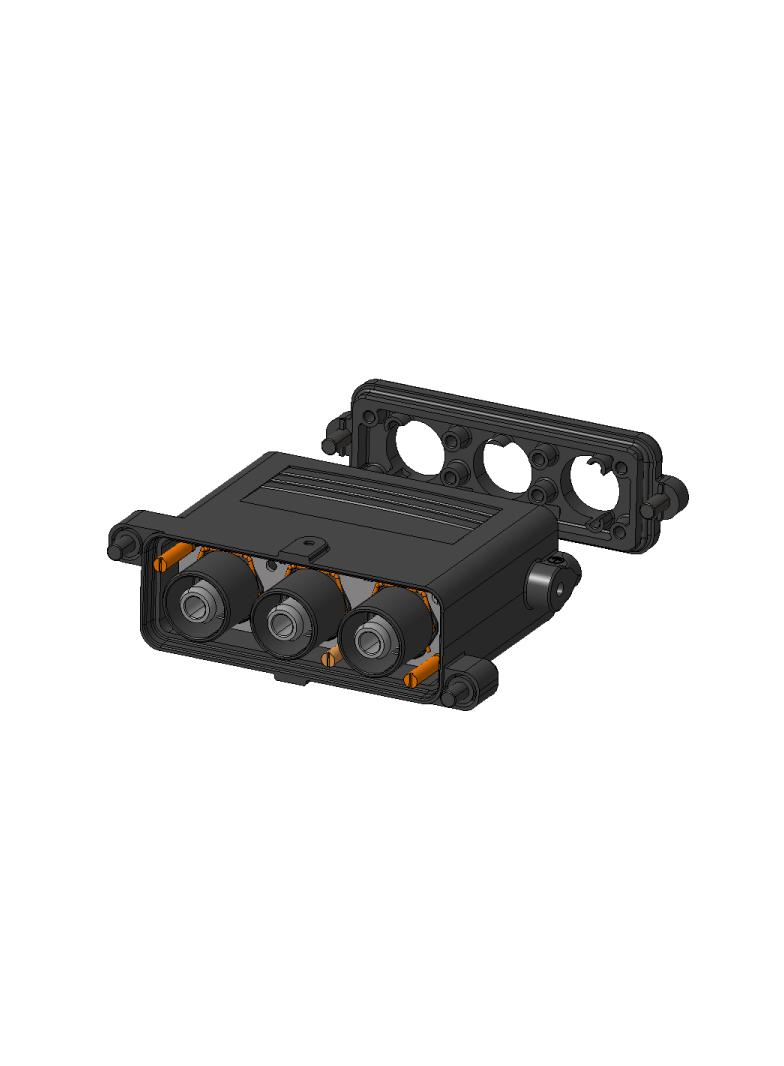 HDC HP550 KIT 3M70 C1 Złącze modułowe (przemysłowe) WEIDMULLER
