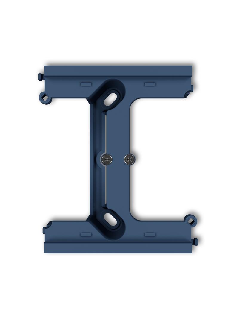 MINI Moduł rozszerzający puszkę natynkową pojedynczą, składaną do ramek wielokrotnych MINI navy blue 64DPU-2 KARLIK