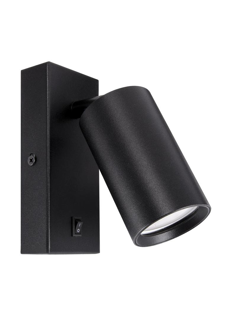 Oprawa dekoracyjna DARIA WLL GU10 BLACK 04094 IDEUS
