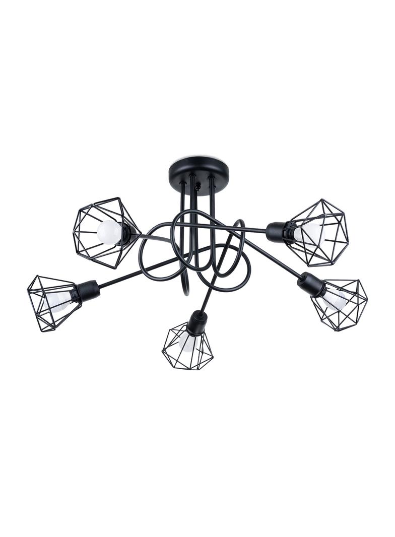Sollux Żyrandol ARTEMIS 5S czarny SL.1110