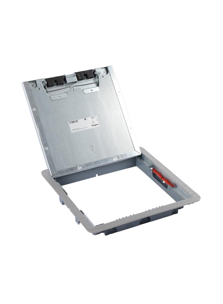 POKRYWA STANDARDOWA STAL NIERDZEWNA POD WYKŁADZINĘ DO PUSZKI 16/24M, Legrand