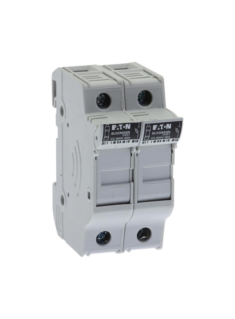 2Pole 30A 600V MFH For 10X38 Class CC Podstawa wkładki cylindrycznej 10x38 2P 32A 690VAC std. UL CHC