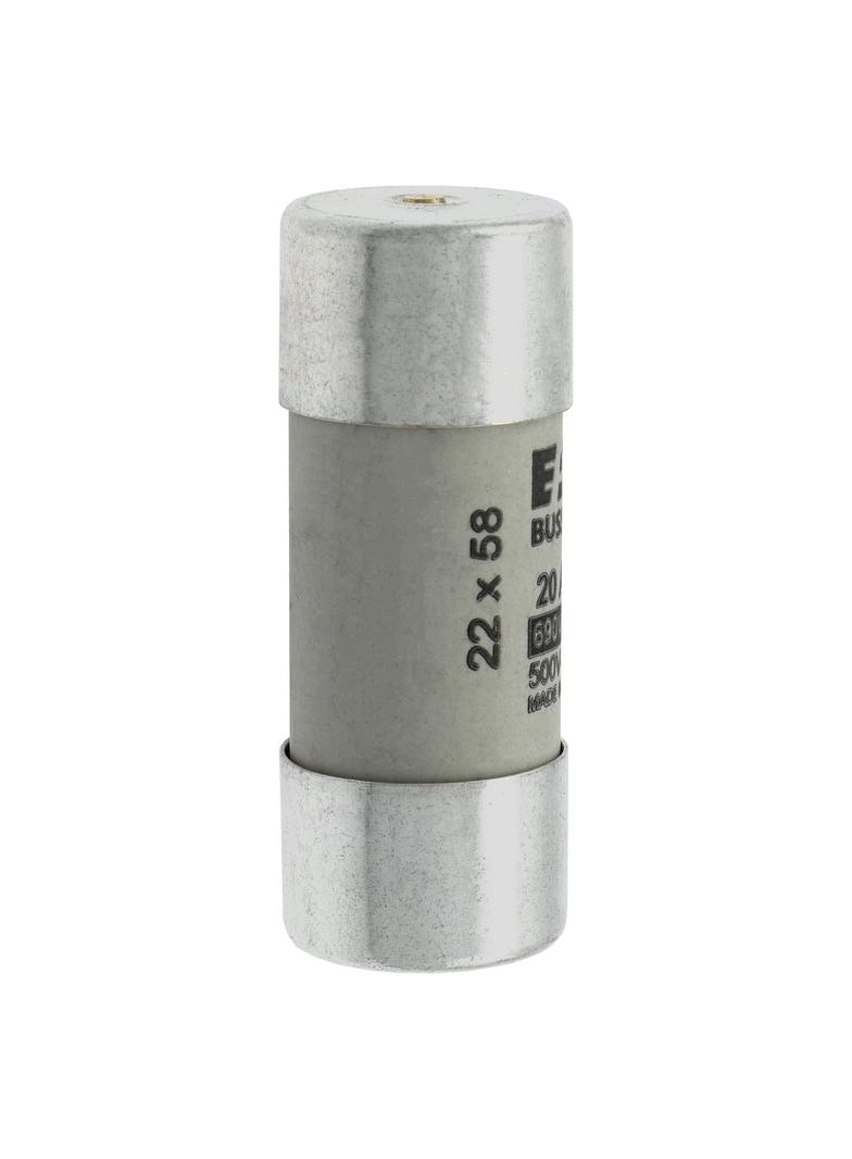 C22G20S Wkładka cylindryczna z wybijakiem 22x58 20A GG 690V C22G20S EATON