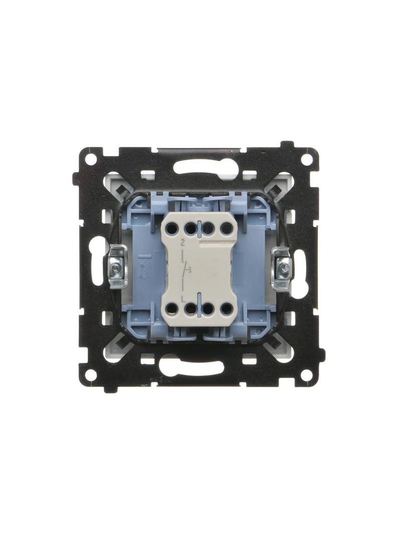 Simon 55 Przycisk zwierny /dzwonek/ szybkozłączka Biały mat