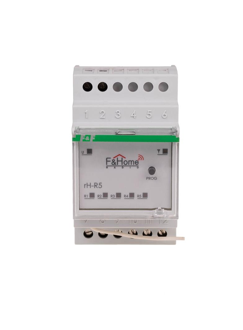 Przekaźnik pięciokanałowy na szynę DIN