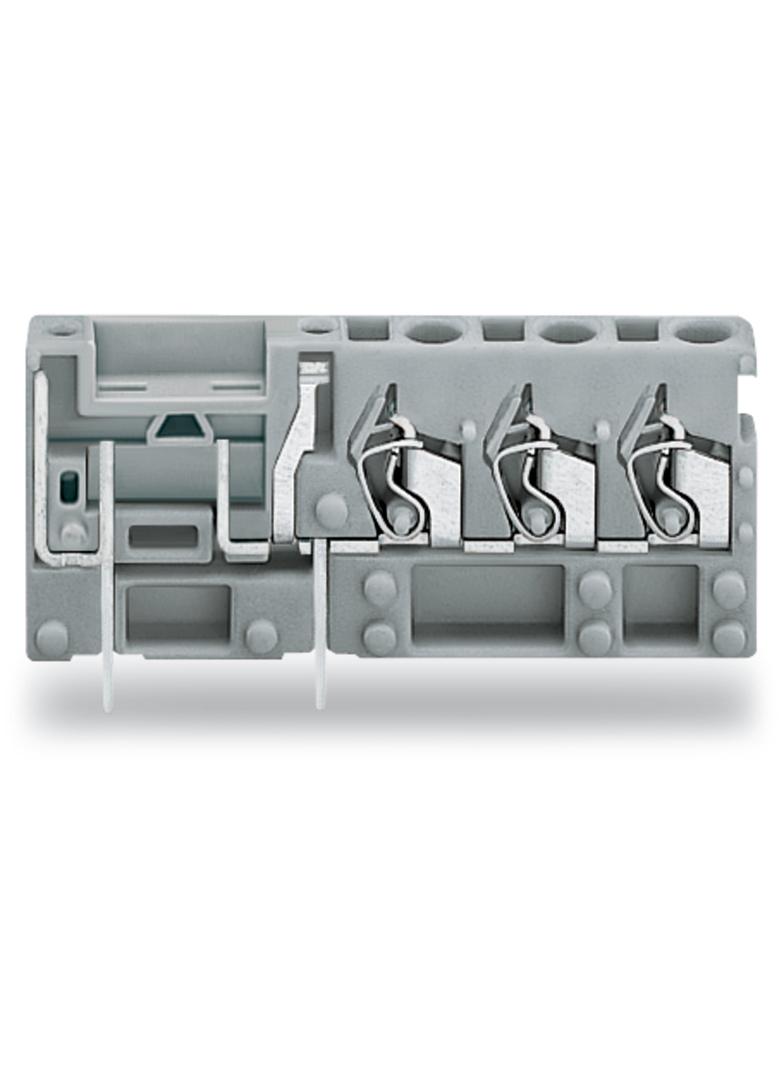 złączka do płytek drukowanych bezpiecznikowa szara raster 5 mm /100szt./ WAGO